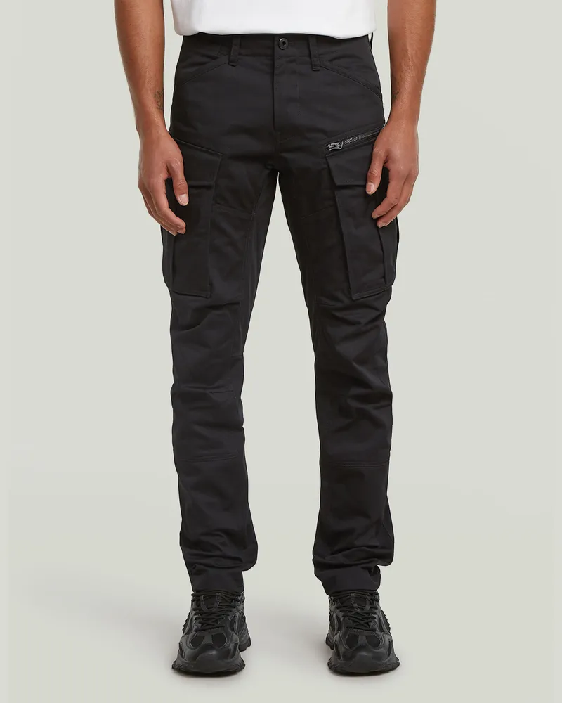 G-STAR RAW Rovic Zip 3D Regular Tapered Hose - Schwarz - Herren Schwarz
