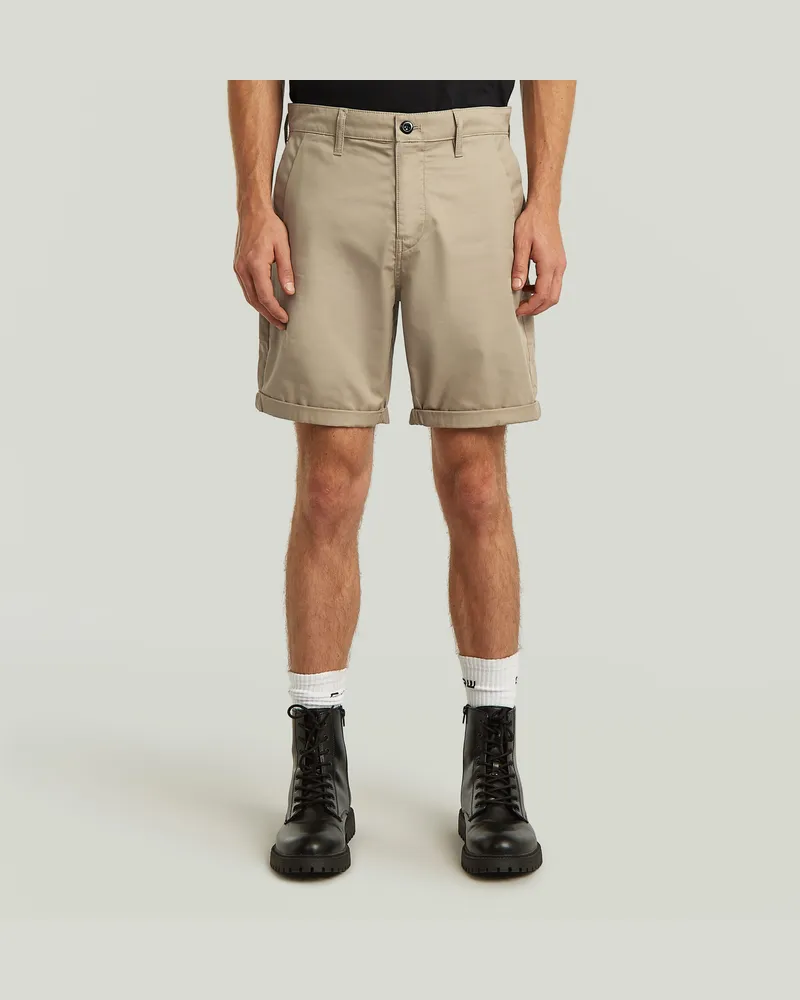 G-STAR RAW Bronson Straight Shorts - Beige - Herren Beige