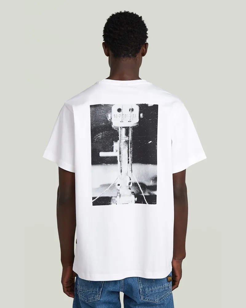 G-STAR RAW Back Photo Print Loose T-Shirt - Andere - Herren Andere