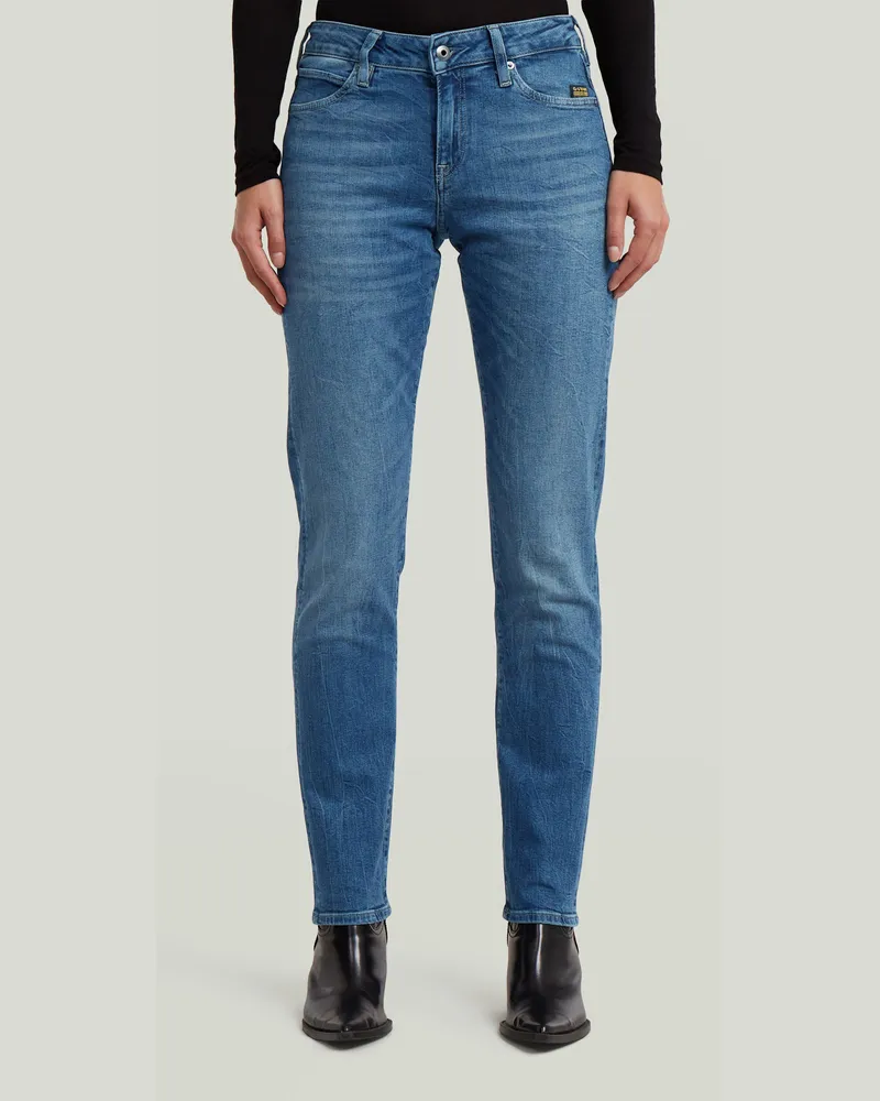 G-STAR RAW Lennoxx Slim Straight Jeans - Dunkelblau - Damen Dunkelblau