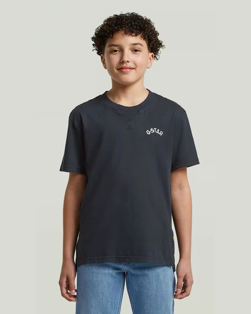 G-STAR RAW Boys Nifous T-Shirt - Dunkelblau - jungen Dunkelblau