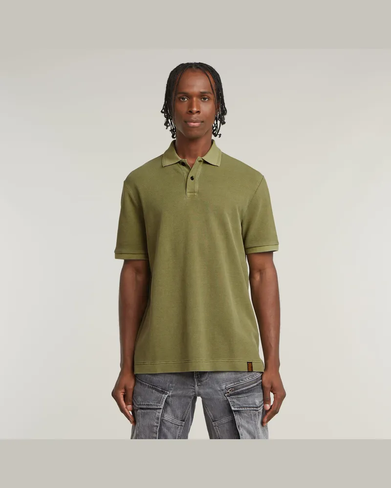 G-STAR RAW Essential Poloshirt - Grün - Herren Grün