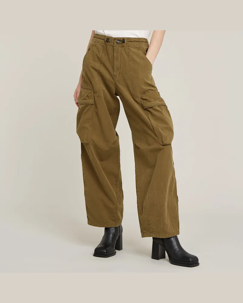 G-STAR RAW Balloon Cargo Hose - Grün - Damen Grün