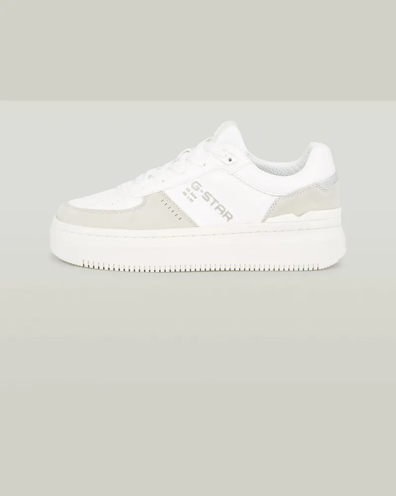 G-STAR RAW Eve Basic Leather Sneaker - Metal - Damen Metal