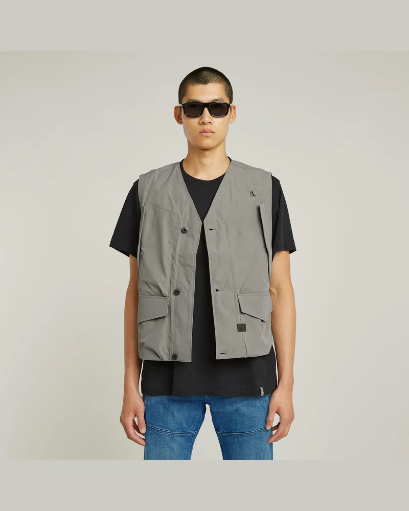 G-STAR RAW Utility Weste - Beige - Herren Beige