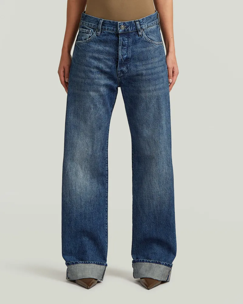 G-STAR RAW Bowey Boyfriend Selvedge Jeans - Dunkelblau - Damen Dunkelblau