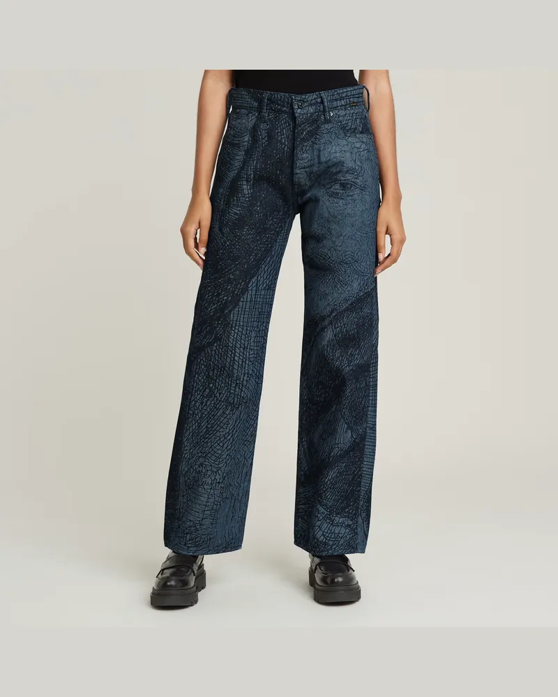 G-STAR RAW Rembrandt Bowey Barrel Jeans - Mehrfarbig - Damen Mehrfarbig