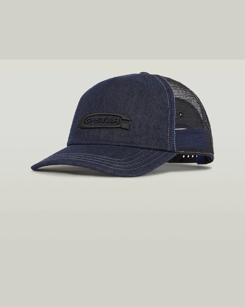 G-STAR RAW Avernus Trucker Cap - Dunkelblau - Herren Dunkelblau