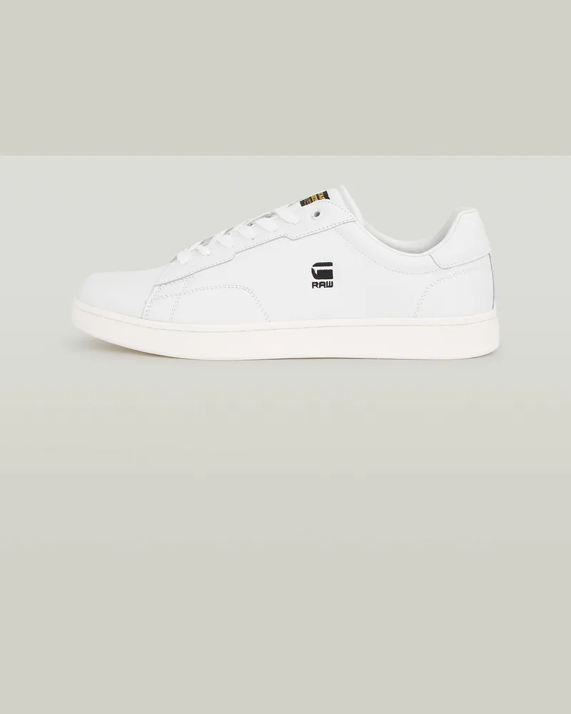 G-STAR RAW Cadet Leather Sneaker - Weiß - Herren Weiß