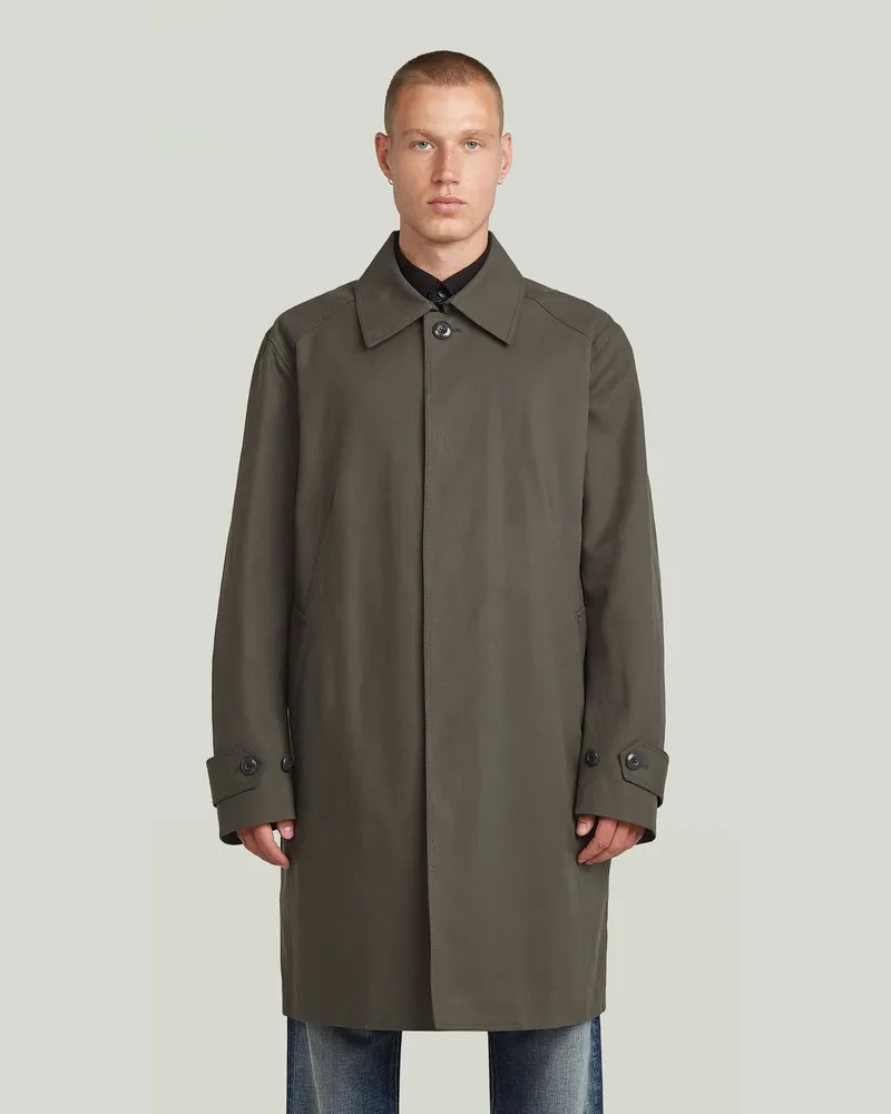 G-STAR RAW Car Coat Unisex - Grau - Herren Grau