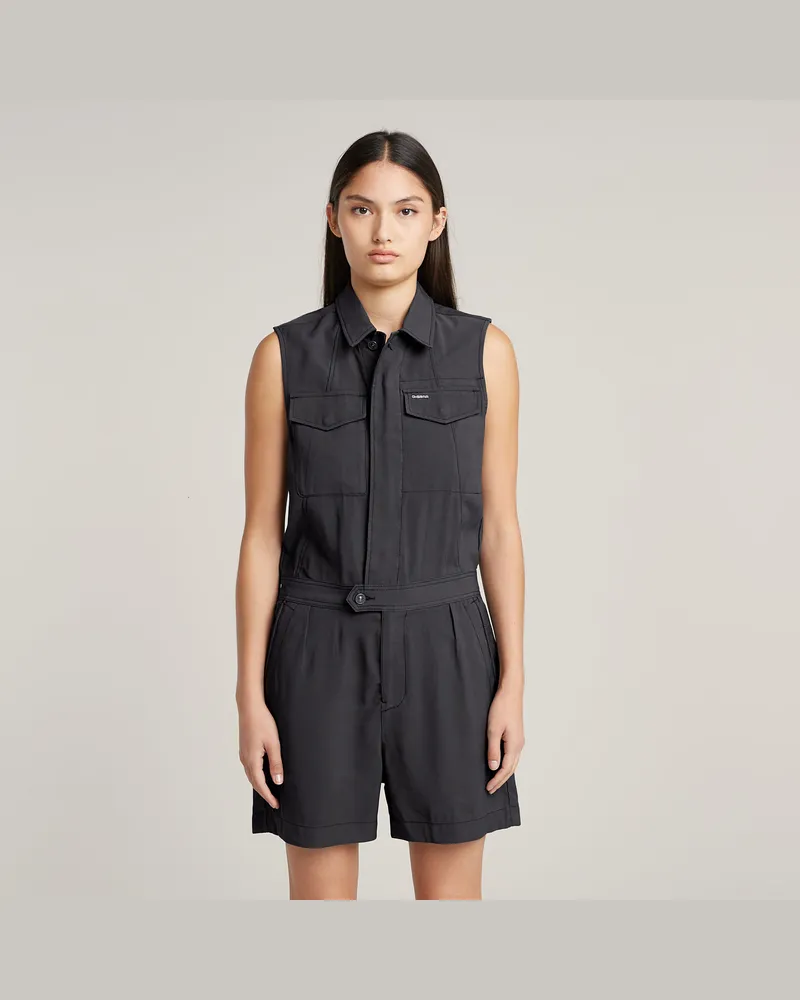 G-STAR RAW Summer Playsuit - Grau - Damen Grau