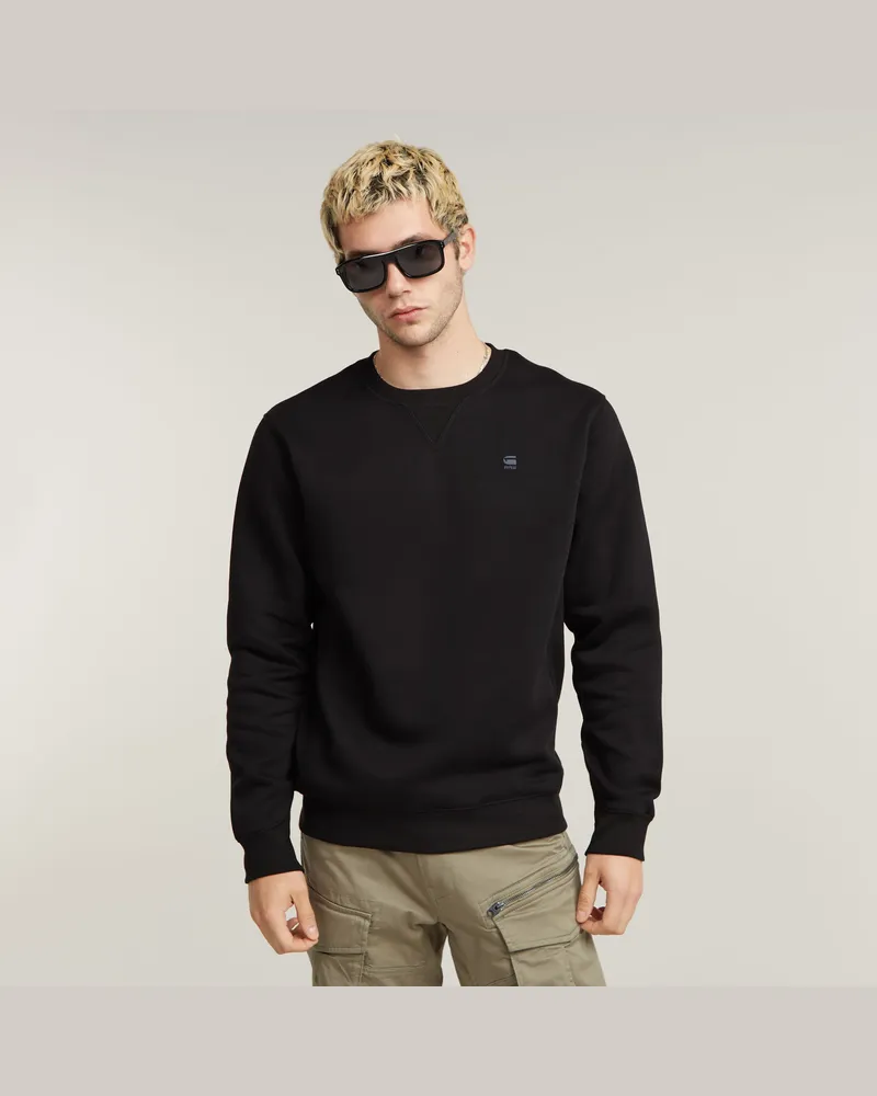 G-STAR RAW Premium Core Sweatshirt - Schwarz - Herren Schwarz