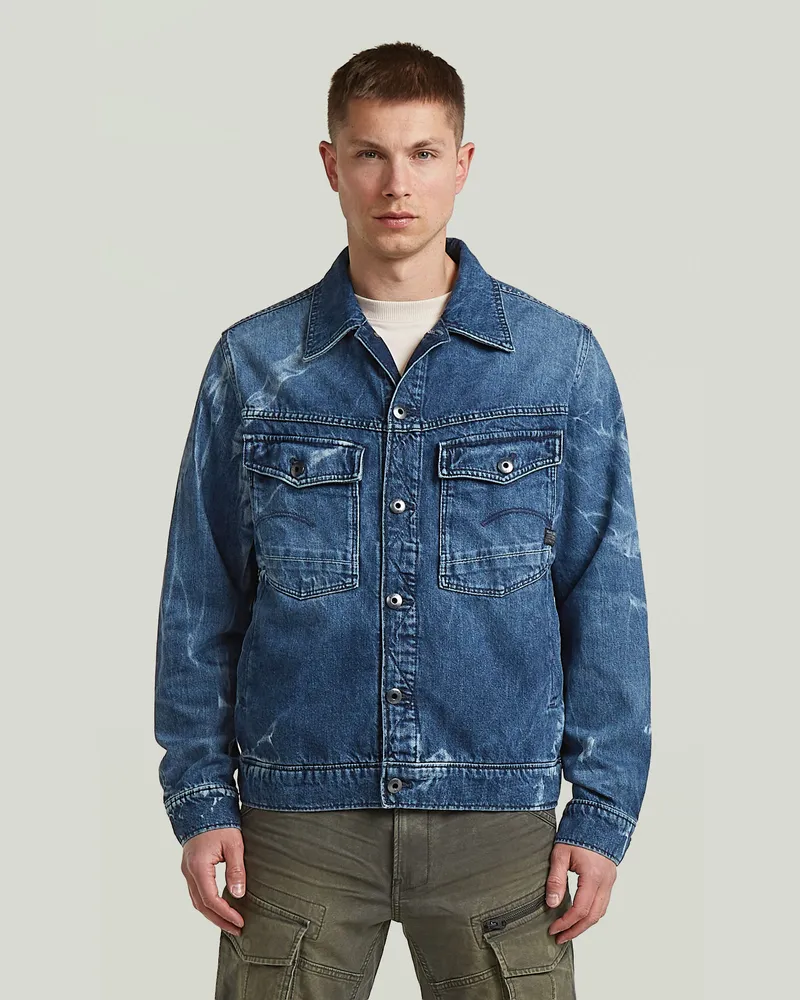 G-STAR RAW Dakota Jacke - Dunkelblau - Herren Dunkelblau