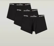 Boxer Brief 3er-Pack - Schwarz - Herren