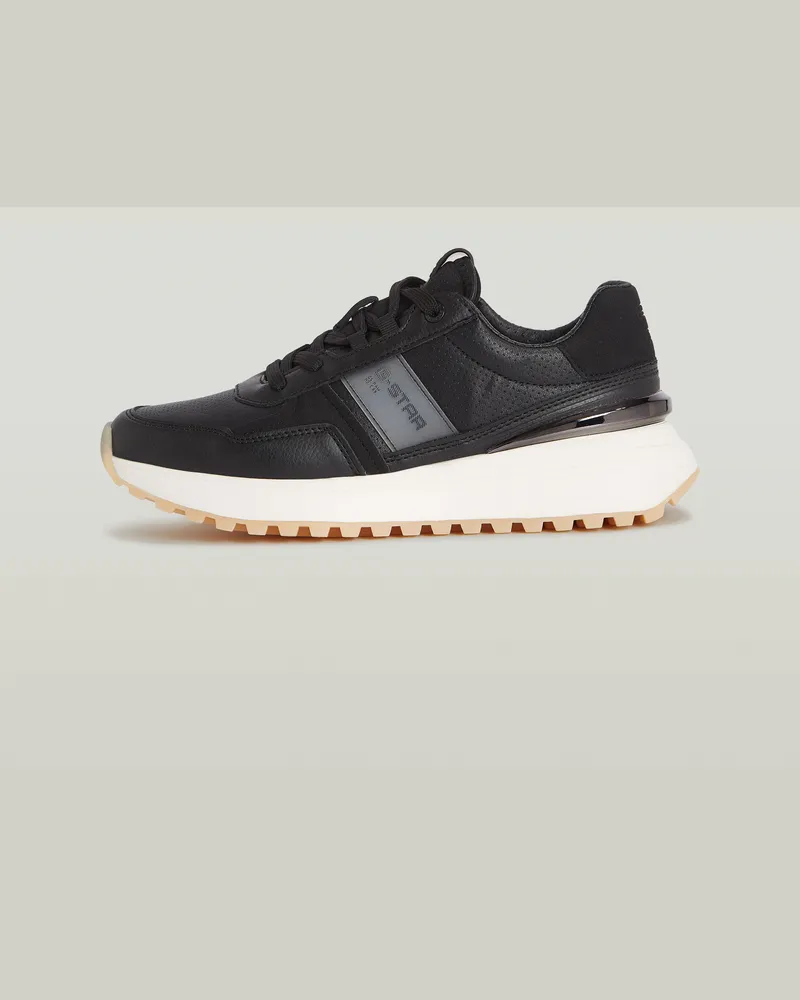 G-STAR RAW Lyn Runner Low Sneaker - Schwarz - Damen Schwarz