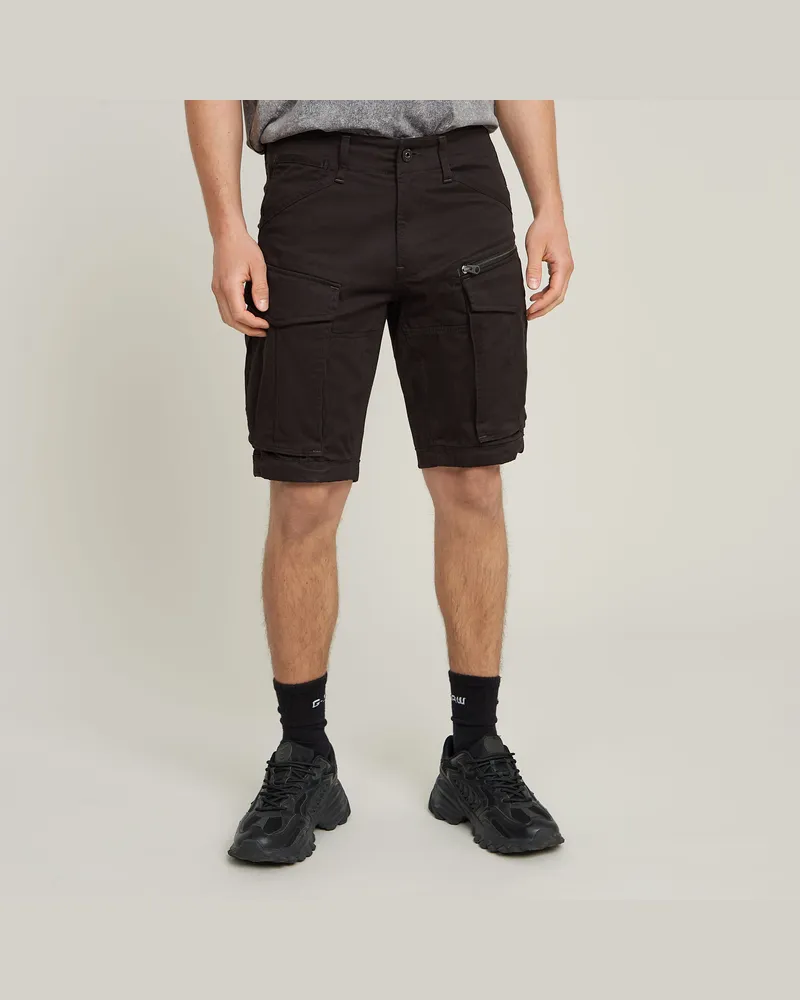 G-STAR RAW Rovic Zip Regular Shorts - Schwarz - Herren Schwarz