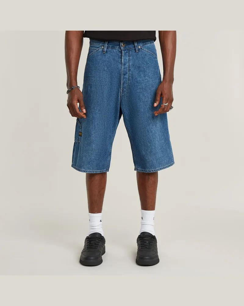 G-STAR RAW Bam Logger Shorts - Mittelblau - Herren Mittelblau