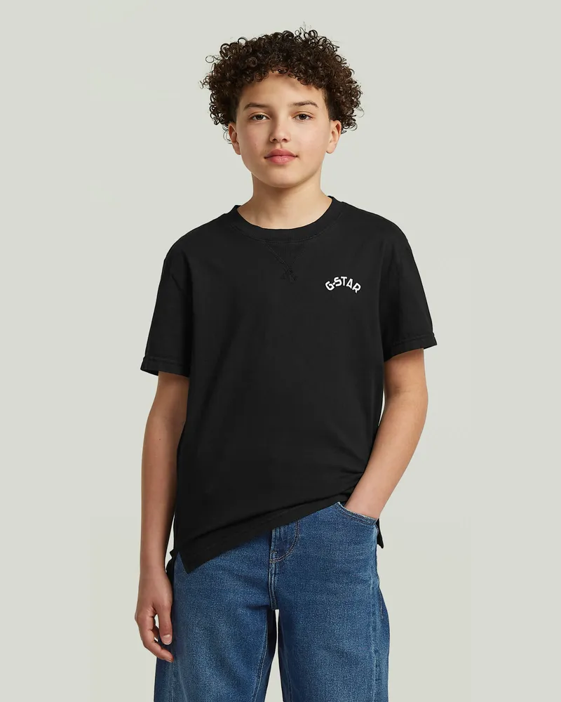 G-STAR RAW Boys Nifous T-Shirt - Schwarz - jungen Schwarz
