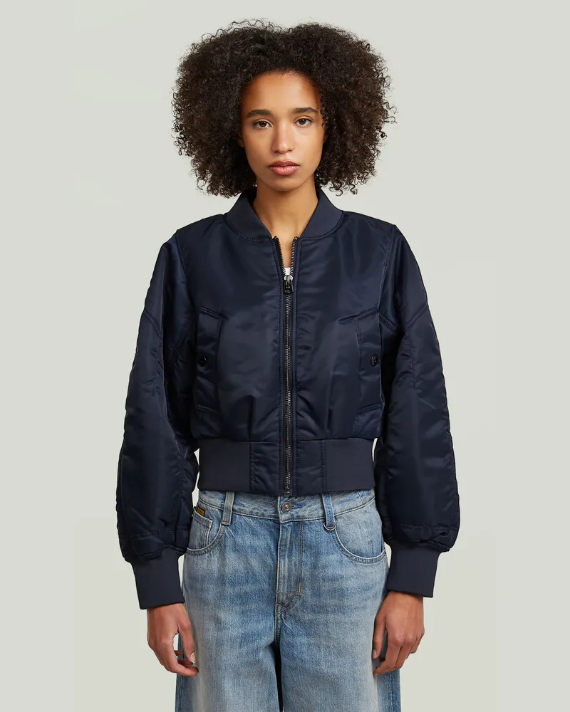 G-STAR RAW Bomberjacke - Dunkelblau - Damen Dunkelblau