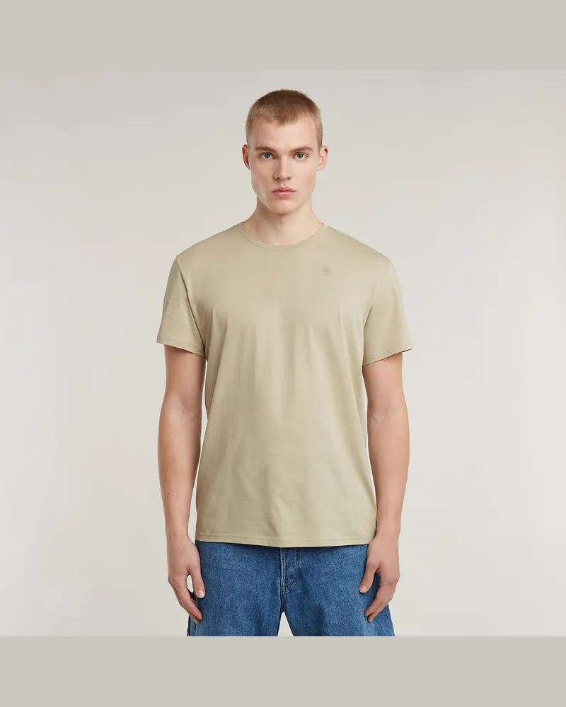 G-STAR RAW Base-S T-Shirt - Beige - Herren Beige