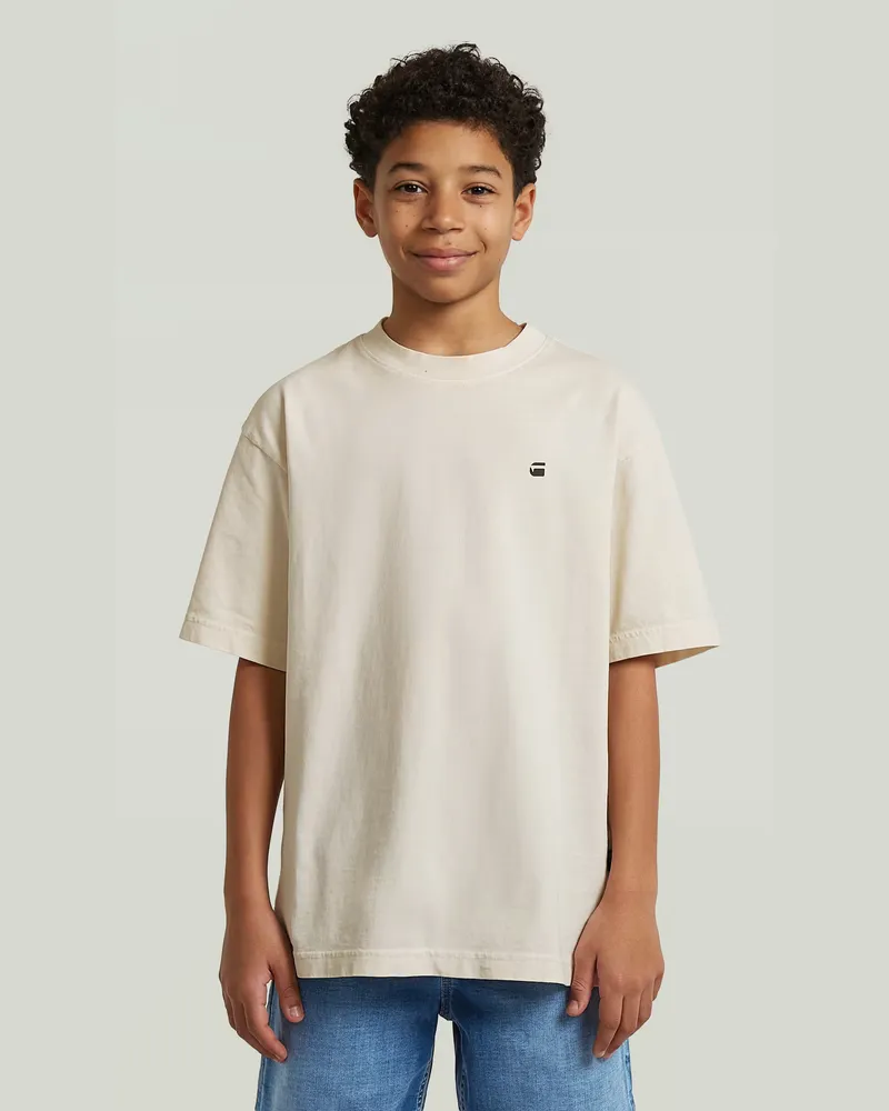 G-STAR RAW Boys Oversized T-Shirt - Beige - jungen Beige