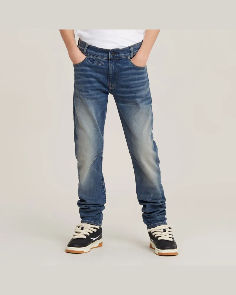 G-STAR RAW Jungen D-Staq Slim Jeans - Hellblau - jungen Hellblau