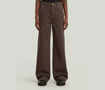 Deck 2.0 High Loose Chino - Braun - Damen