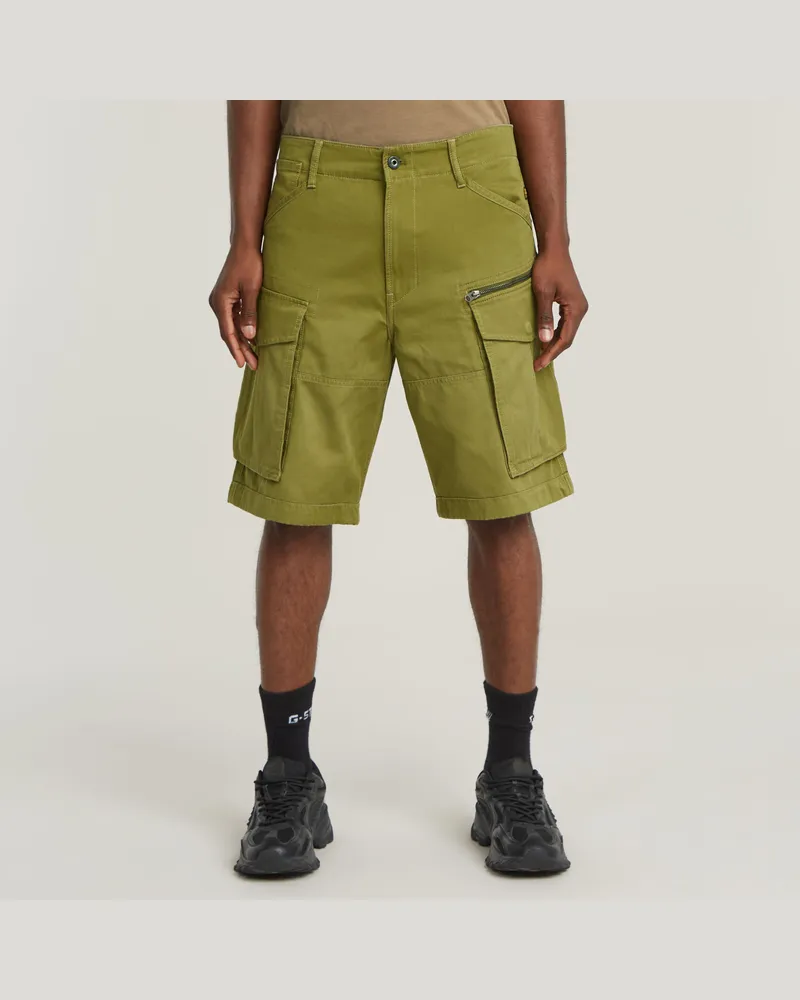 G-STAR RAW Rovic Zip Relaxed Shorts - Grün - Herren Grün