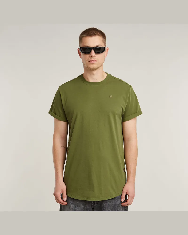 G-STAR RAW Lash T-Shirt - Grün - Herren Grün
