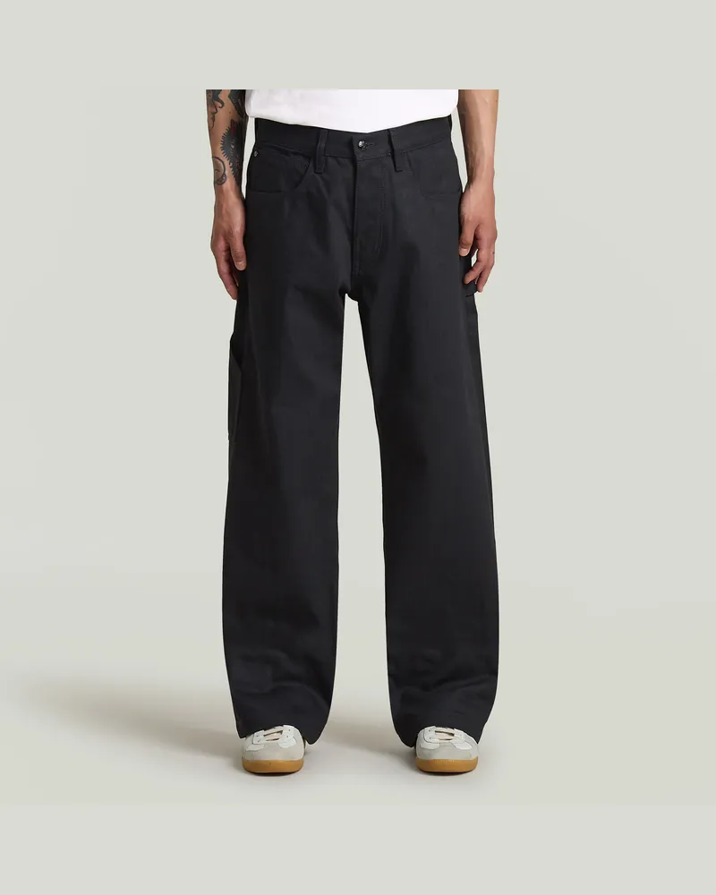 G-STAR RAW MN Type 96 Loose Selvedge Jeans - Schwarz - Herren Schwarz