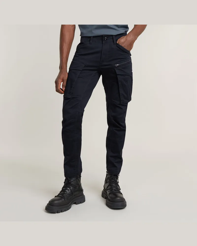 G-STAR RAW Rovic Zip 3D Regular Tapered Hose - Dunkelblau - Herren Dunkelblau