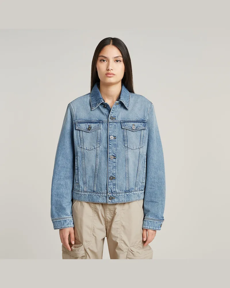 G-STAR RAW True Denim Jacke - Hellblau - Damen Hellblau