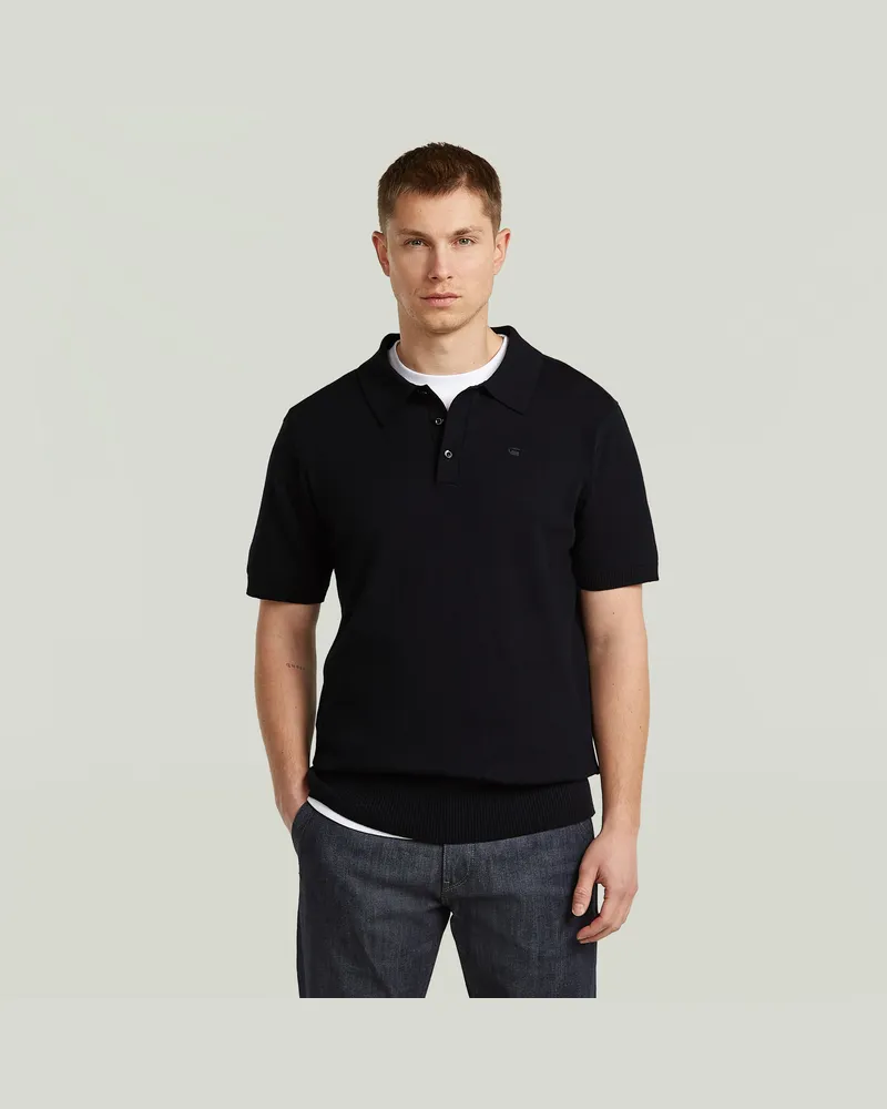 G-STAR RAW The Willem - Correct Poloshirt - Schwarz - Herren Schwarz