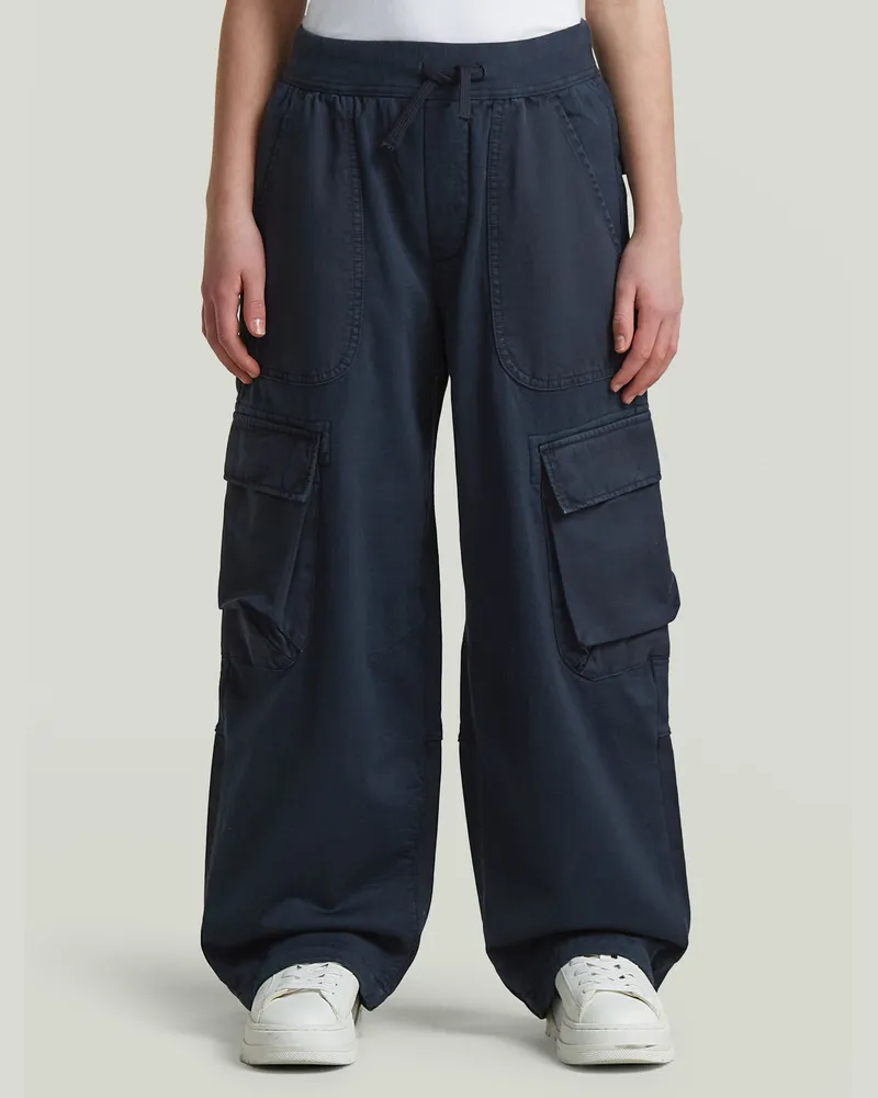 G-STAR RAW Girls Balloon Cargo Pants 2.0 PM - Dunkelblau - mädchen Dunkelblau