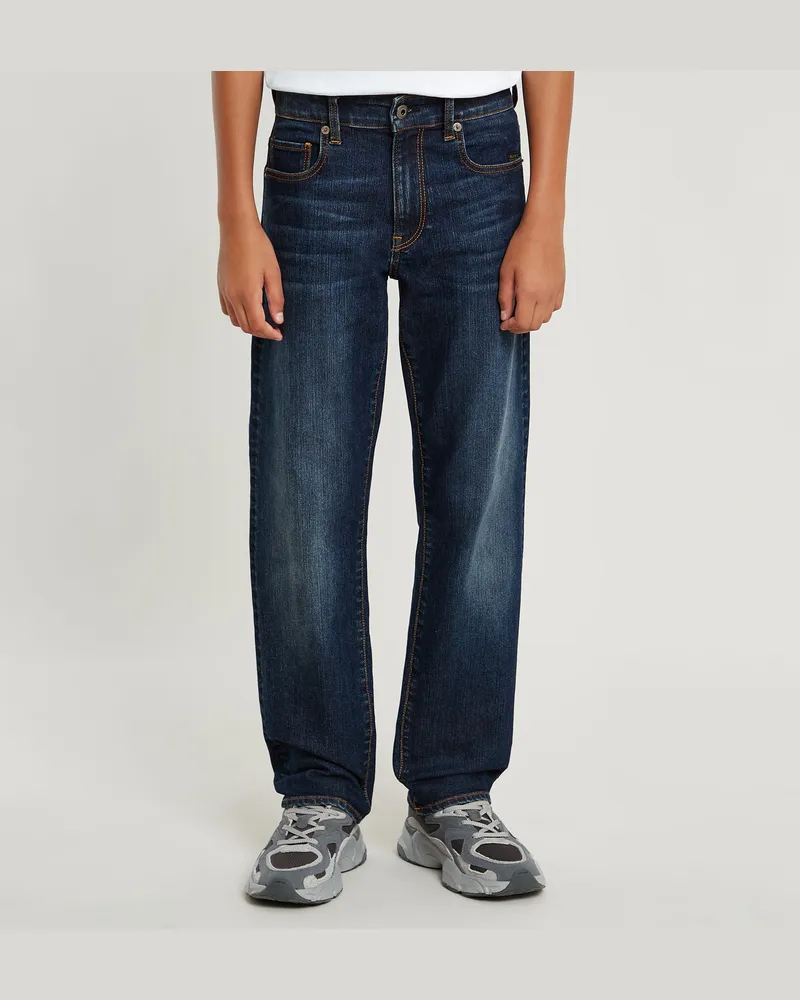 G-STAR RAW Jungen 3301 Straight Jeans - Dunkelblau - jungen Dunkelblau
