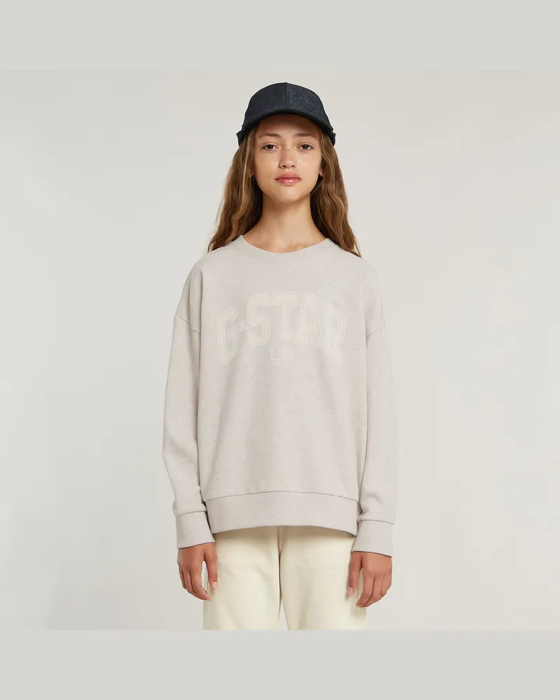 G-STAR RAW Mädchen Sweatshirt Unbrushed - Mehrfarbig - mädchen Mehrfarbig