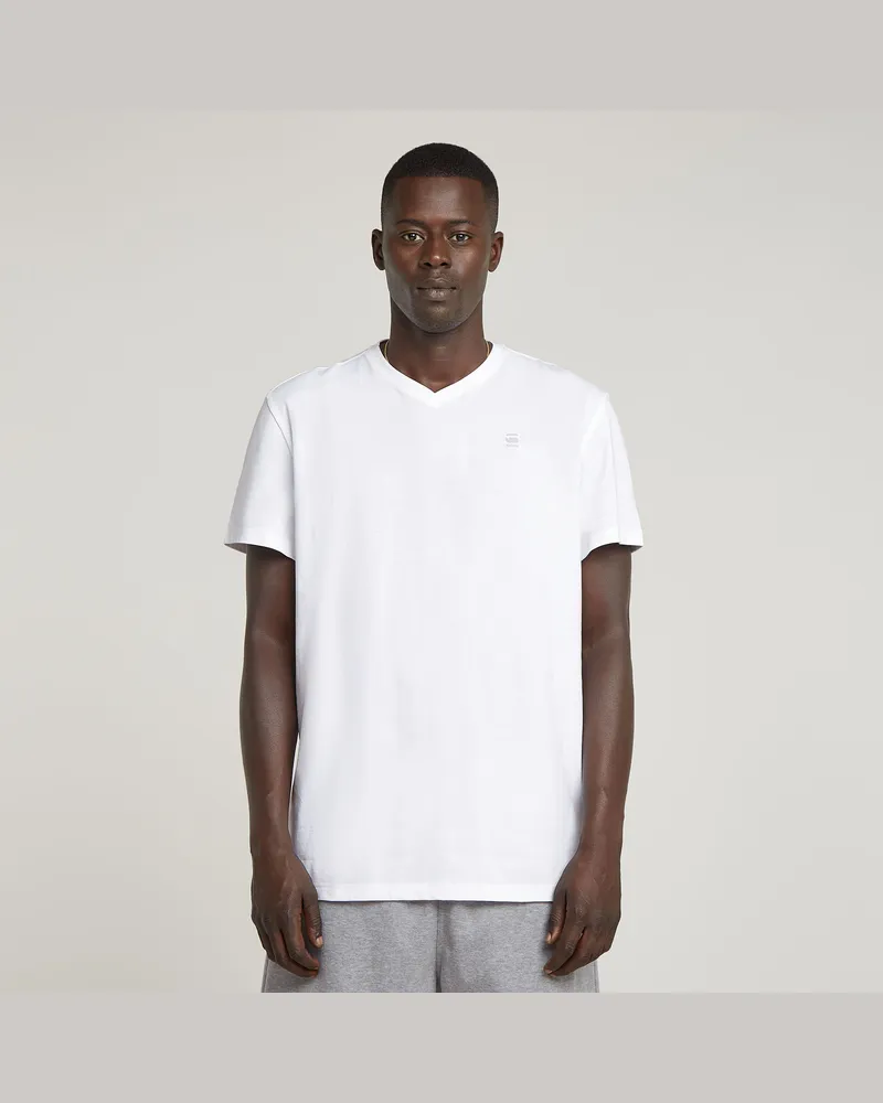 G-STAR RAW Base-S T-Shirt - Weiß - Herren Weiß