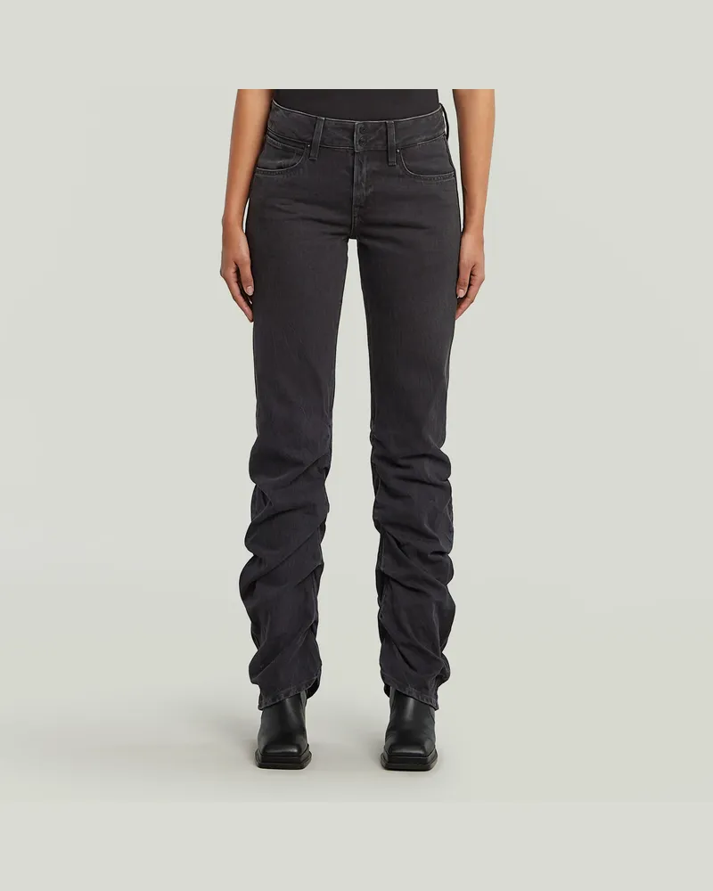 G-STAR RAW G-Staq Low Bootcut Jeans - Schwarz - Damen Schwarz