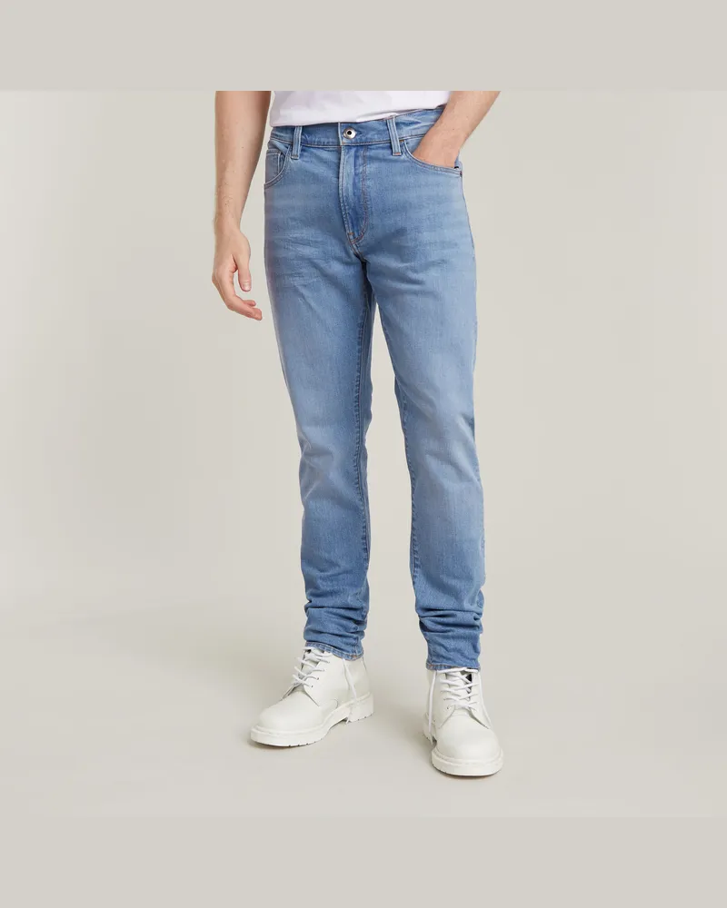 G-STAR RAW 3301 Slim Jeans - Mittelblau - Herren Mittelblau