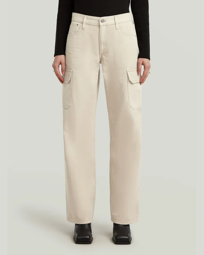 G-STAR RAW Judee Cargohose - Beige - Damen Beige