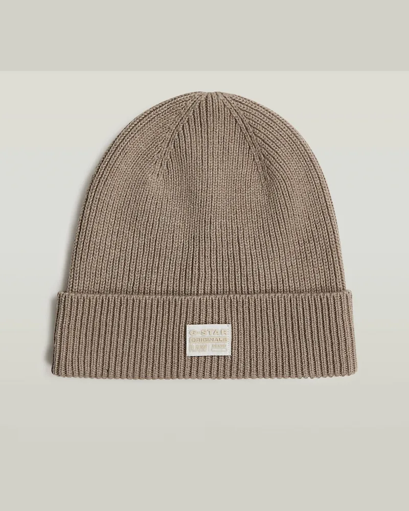 G-STAR RAW Geffo Long Beanie - Beige - Herren Beige