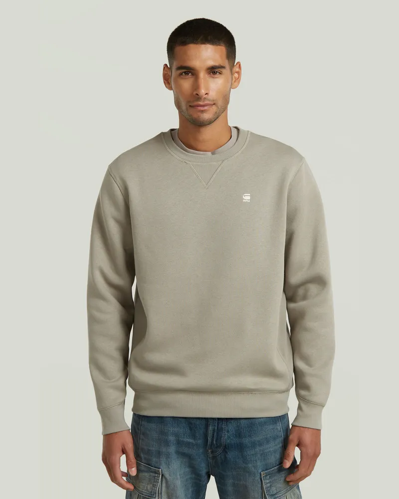 G-STAR RAW Premium Core Sweatshirt - Grau - Herren Grau