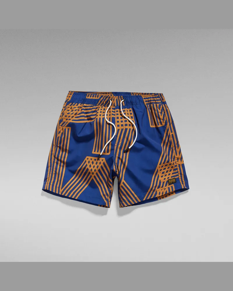 G-STAR RAW Dirik Allover Badeshorts - Mehrfarbig - Herren Mehrfarbig