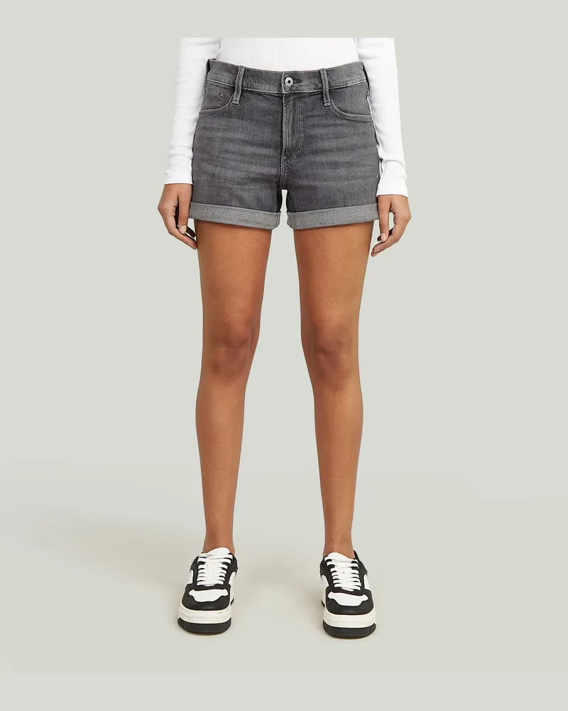 G-STAR RAW Judee Denim Shorts - Grau - Damen Grau