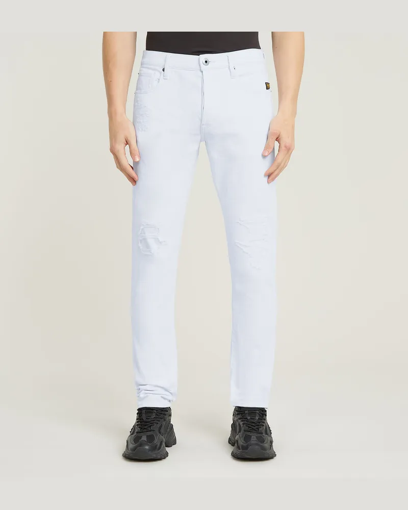 G-STAR RAW 3301 Slim Jeans - Weiß - Herren Weiß
