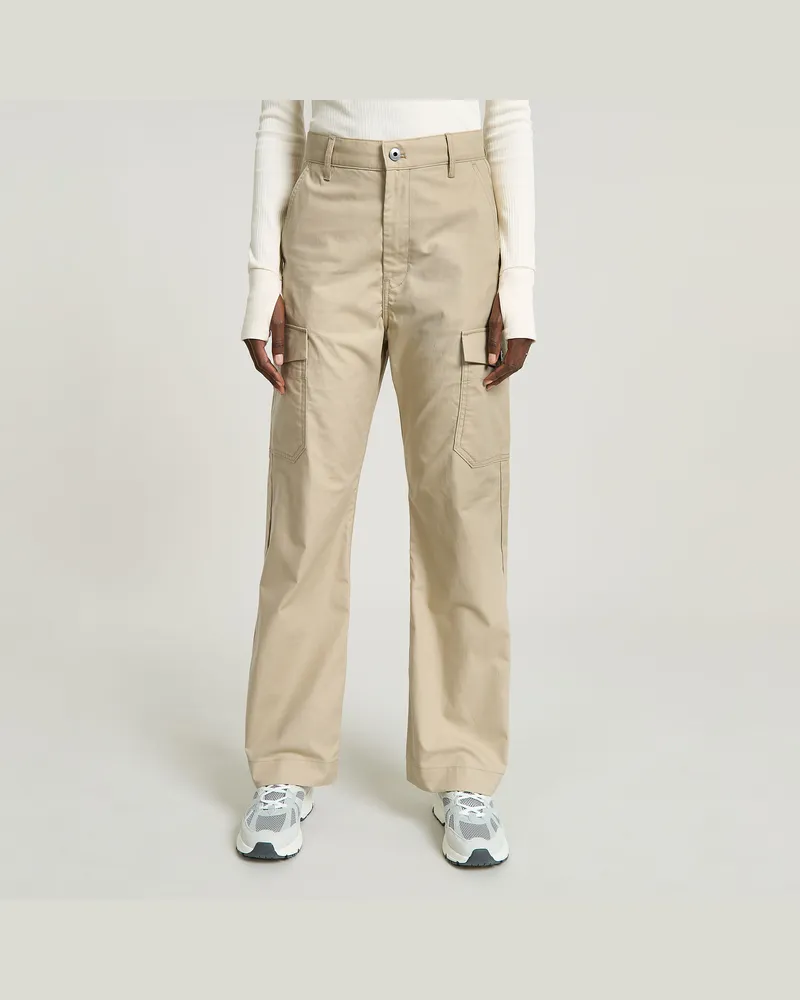 G-STAR RAW Regular Cargohose - Beige - Damen Beige