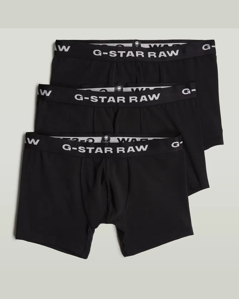 G-STAR RAW Boxer-Shorts 3 Pack - Schwarz - Herren Schwarz