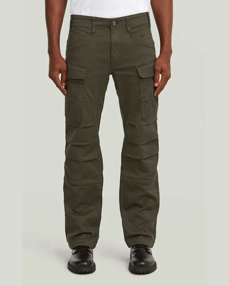G-STAR RAW 3D Regular Straight Cargohose - Grau - Herren Grau