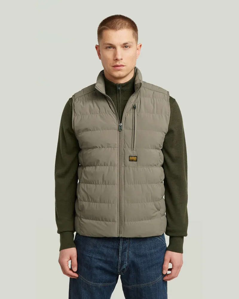 G-STAR RAW Foundation Liner Weste - Braun - Herren Braun