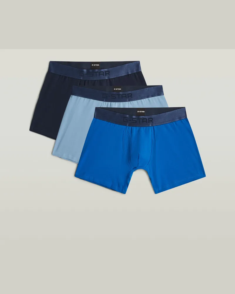 G-STAR RAW Boxer Brief 3er-Pack - Mehrfarbig - Herren Mehrfarbig